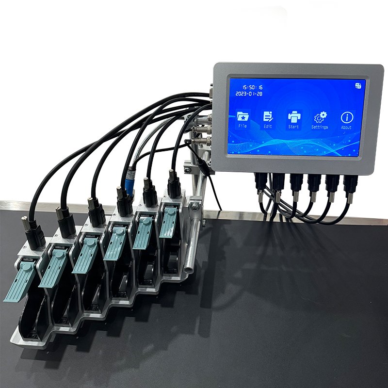 Afm-126 Pro 6 Kafalı İnkjet Kodlama Cihazı