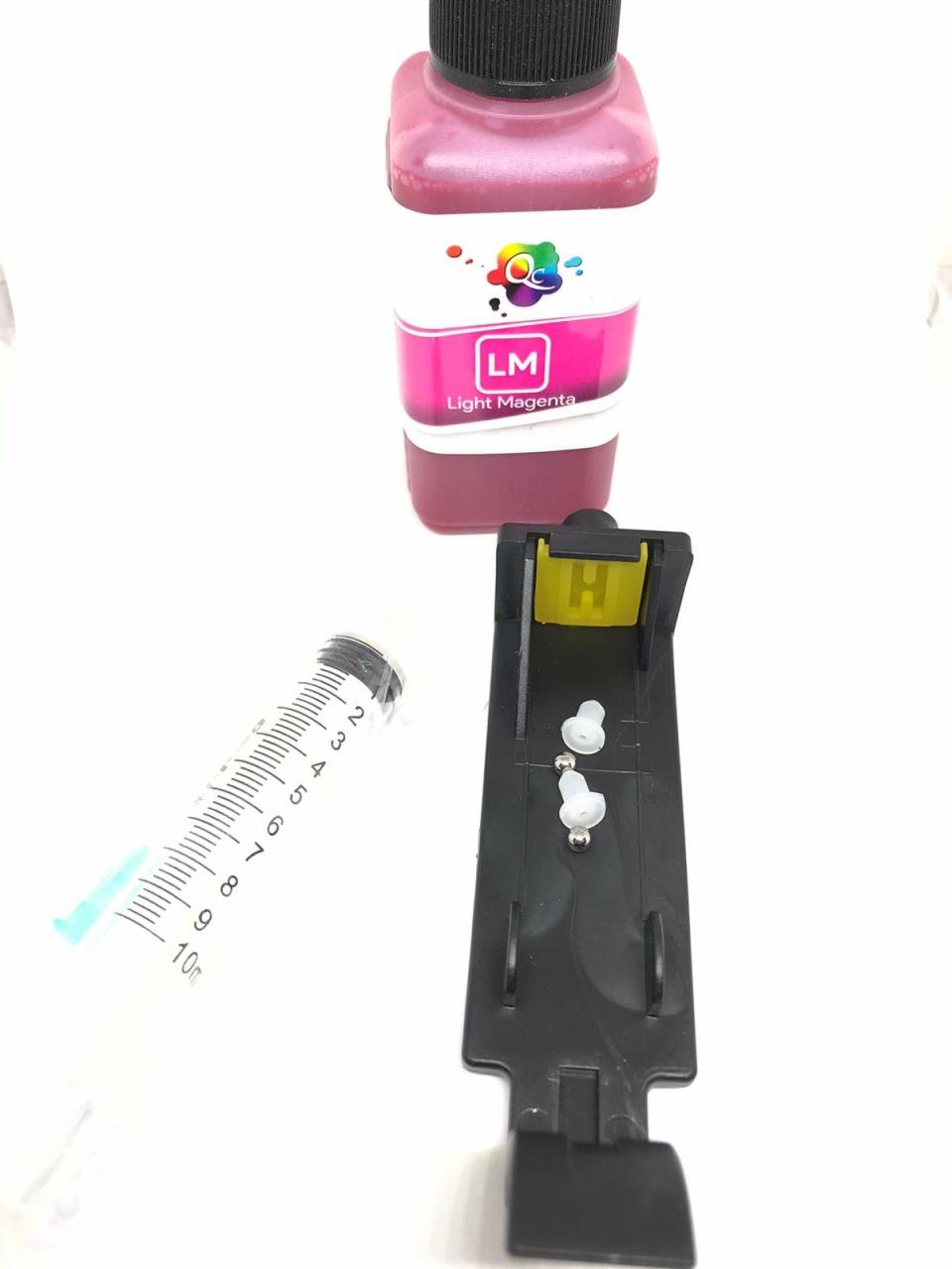 Hp 45 ve Hp 26 kartuş için Dolum seti magenta Renk
