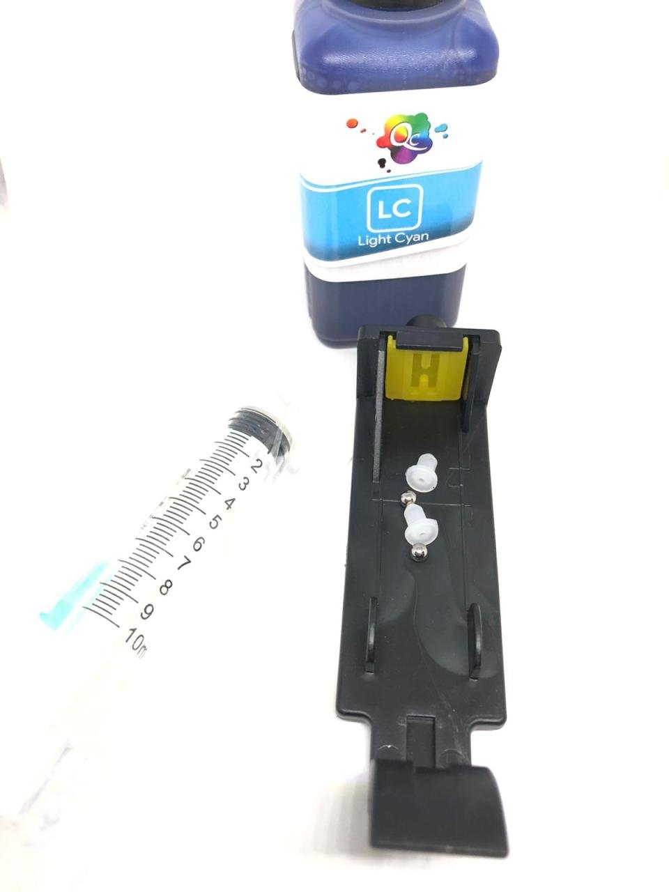 Hp 45 ve Hp 26 kartuş için Dolum seti Mavi Renk